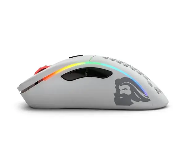 Glorious Model D Wireless Mat Biały