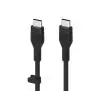 Kabel Belkin Flex USB-C do USB-C 2,0 1m Czarny