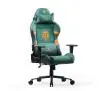 Fotel Diablo Chairs X-One 2.0 World of Tanks Gamingowy do 160kg Skóra ECO Tkanina Zielono-pomarańczowy