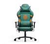 Fotel Diablo Chairs X-One 2.0 World of Tanks Gamingowy do 160kg Skóra ECO Tkanina Zielono-pomarańczowy
