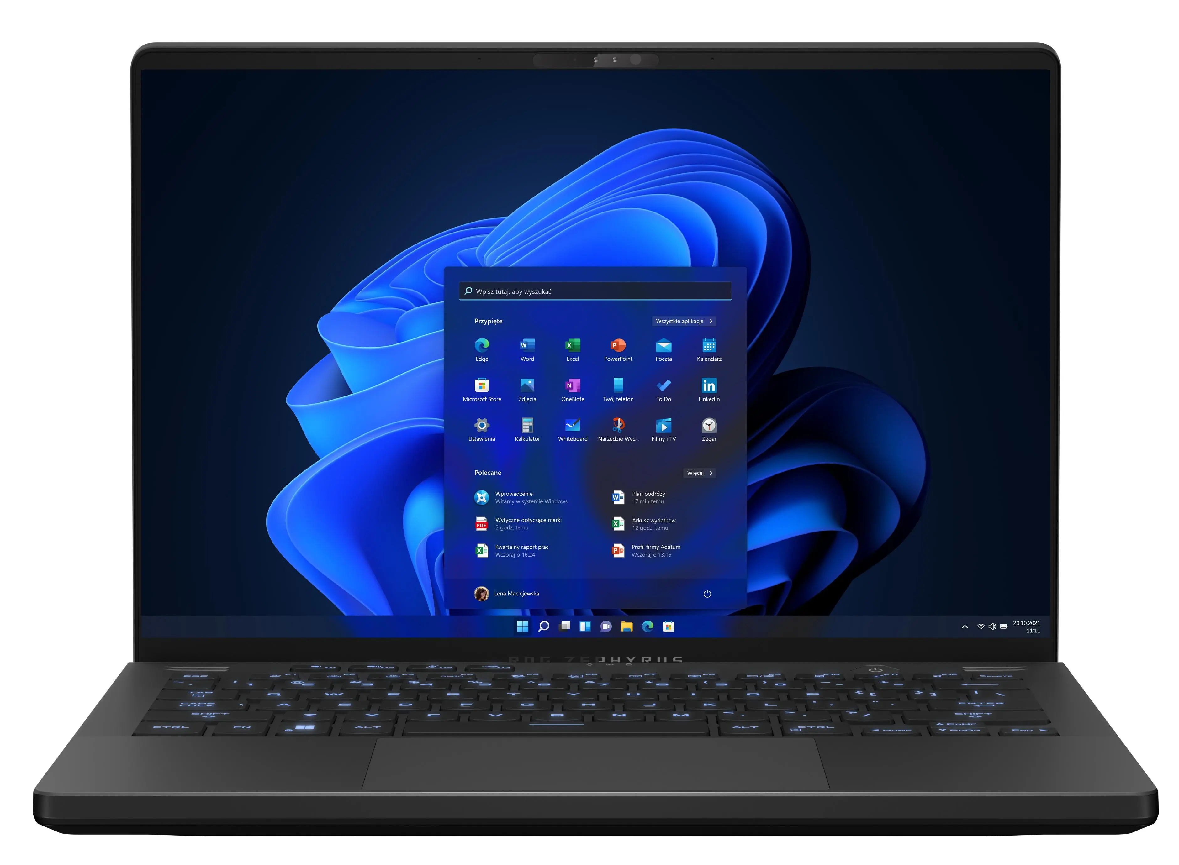 Laptop gamingowy ASUS ROG Zephyrus G14 2023 GA402NU-N2011W AniMeMatrix 14" 165Hz R7 7735HS 16GB RAM 512GB Dysk SSD RTX4050 DLSS3 W11 Szary