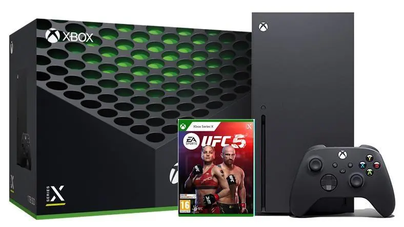 Konsola Xbox Series X 1TB z napędem + UFC 5