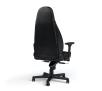 Fotel Noblechairs ICON Gamingowy do 150kg Skóra naturalna Czarny