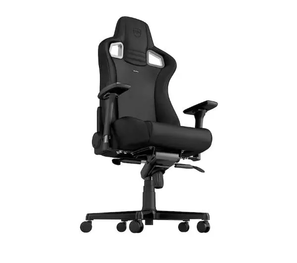 Noblechairs EPIC Black Edition Gamingowy do 120kg Skóra ECO High Tech Czarny - Kup na Raty - RRSO 0%