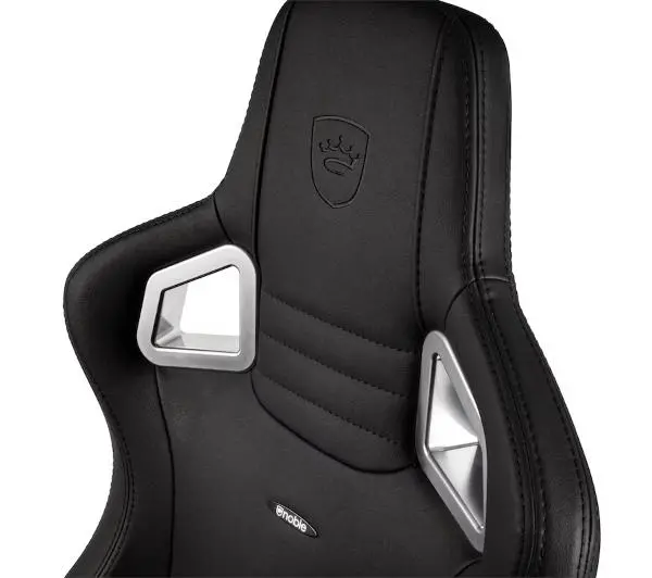 Noblechairs EPIC Black Edition Gamingowy do 120kg Skóra ECO High Tech Czarny - Kup na Raty - RRSO 0%