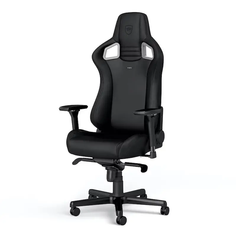Fotel Noblechairs EPIC Black Edition Gamingowy do 120kg Skóra ECO High Tech Czarny