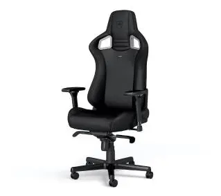 Noblechairs EPIC Black Edition Gamingowy do 120kg Skóra ECO High Tech Czarny - Kup na Raty - RRSO 0%