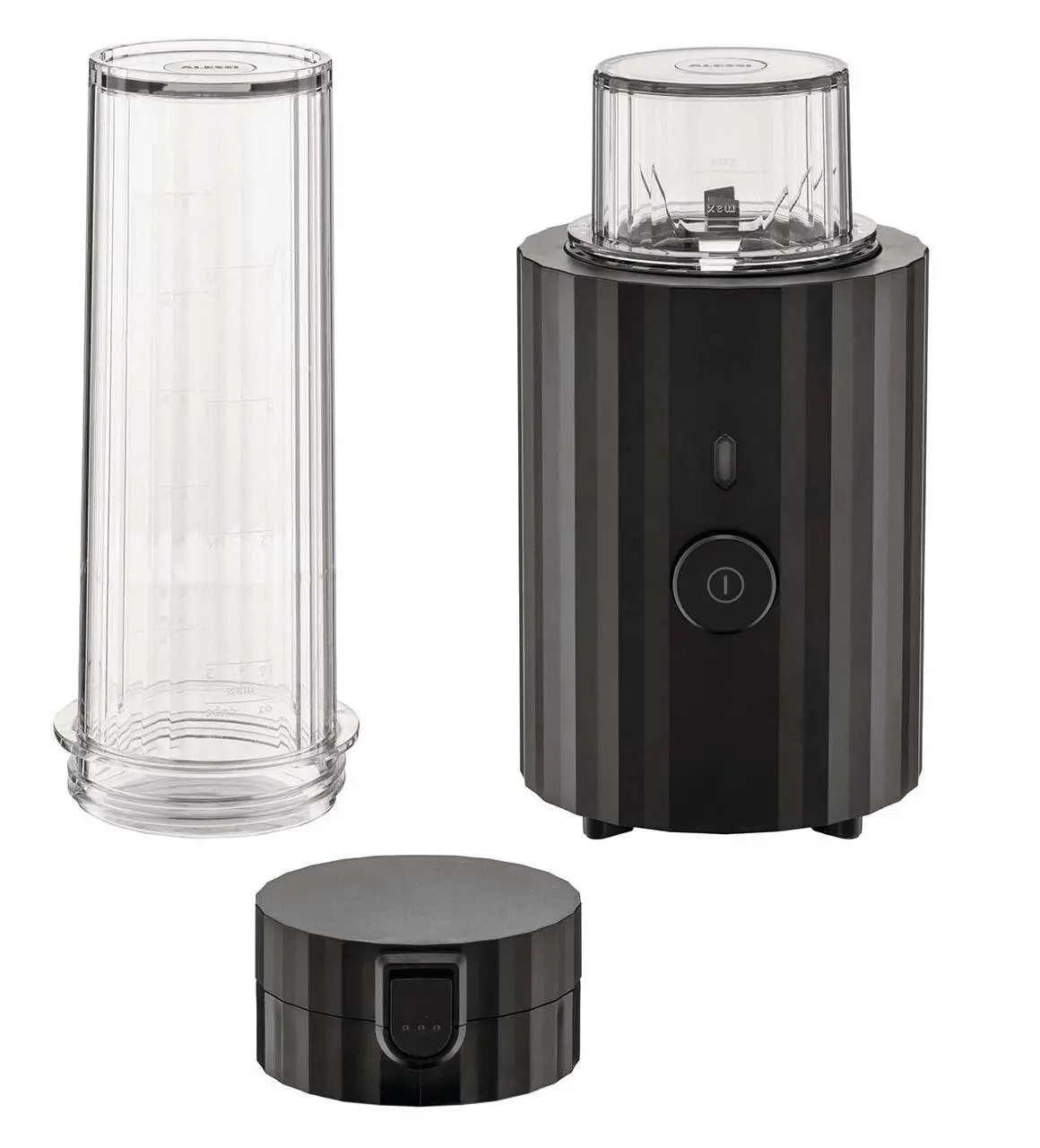 Blender kielichowy Alessi Plisse MDL17 B 0,55l Rozdrabniacz