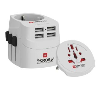 Adapter podróżny Skross PRO Light 4x USB World (1.302471)