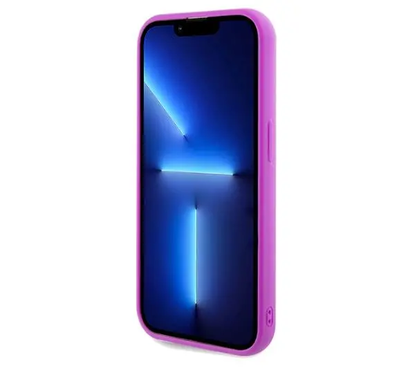 Guess Disco Metal Script GUHCP14XPMSDGSF do iPhone 14 Pro Max Różowy