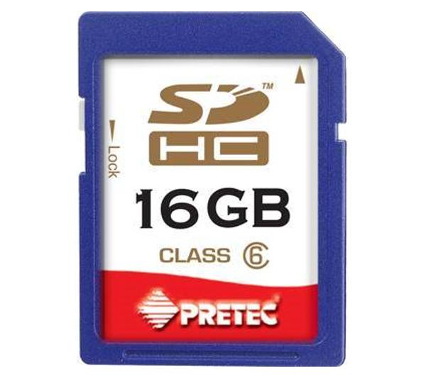 Pretec SDHC Class 6 16GB