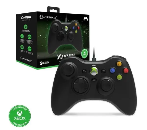 Hyperkin Xenon do Xbox, PC Przewodowy Czarny
