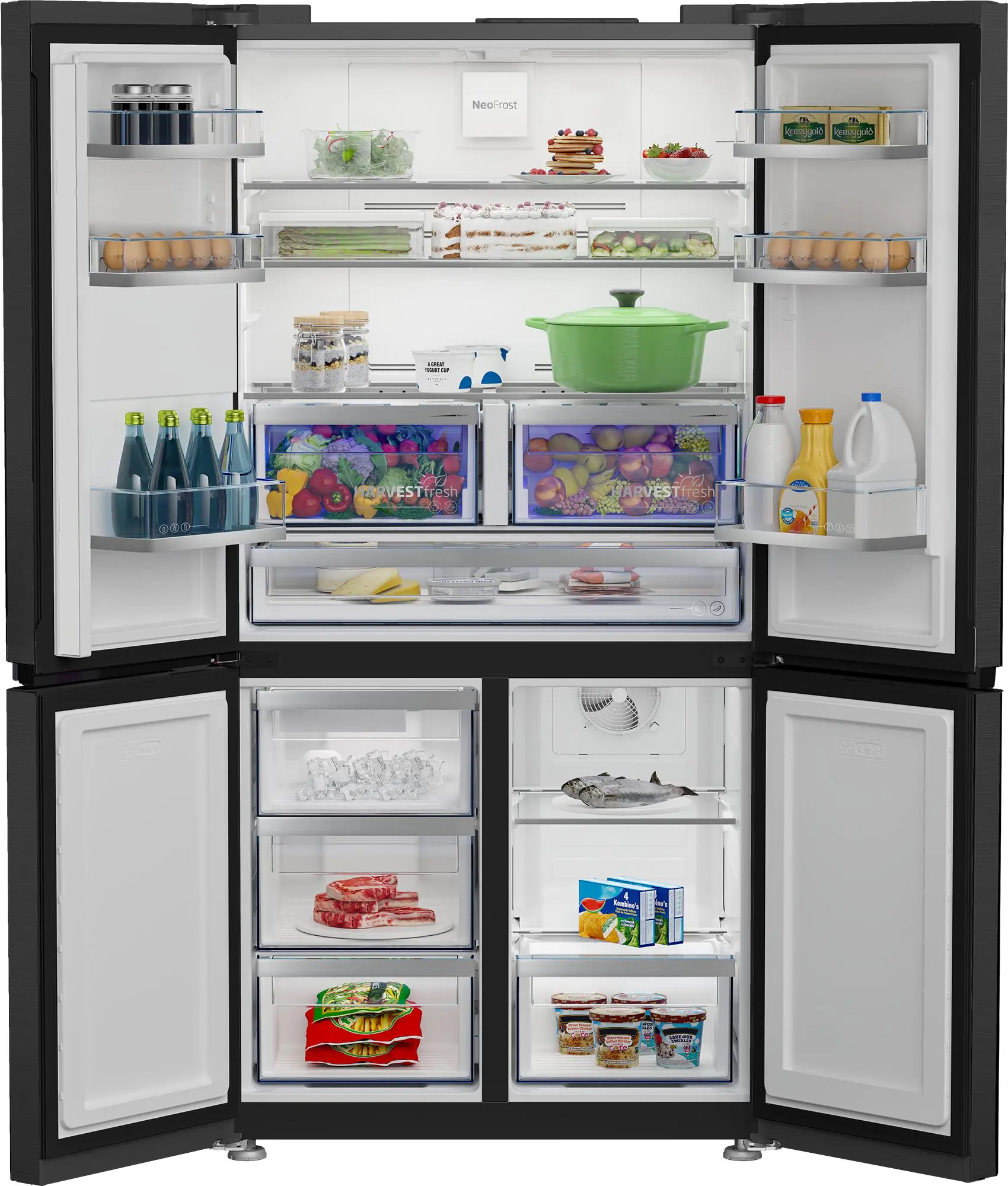 Lodówka Beko GN1426240ZDXBRN Multidoor Dark Inox