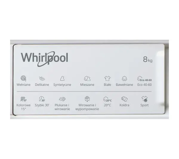 Whirlpool BI WMWG 81485 PL 8kg 1400obr/min - Kup na Raty - RRSO 0%