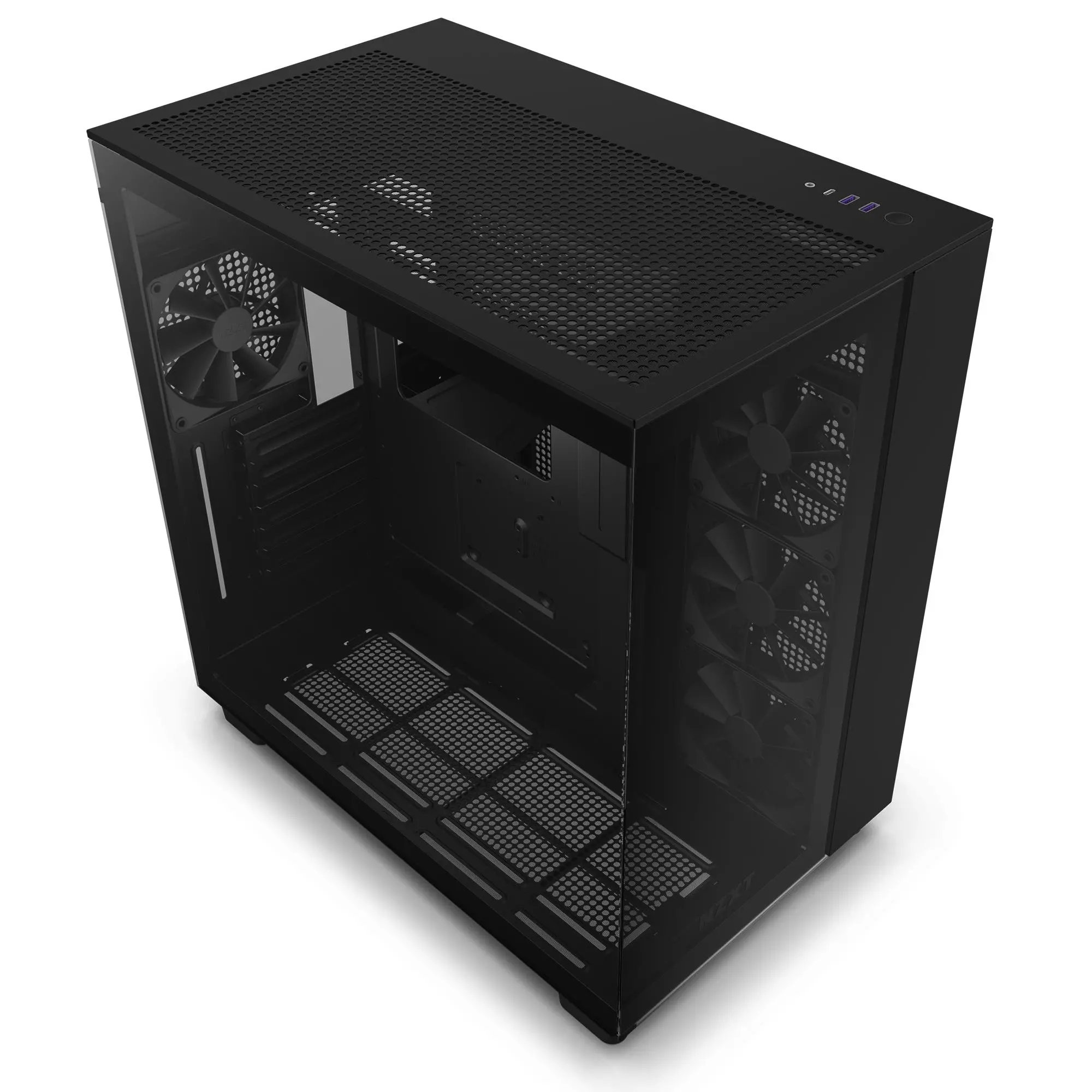 Obudowa NZXT H9 Flow okno Czarny