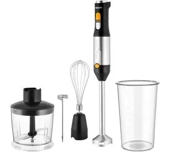 Blender Sencor SHB 6302BK 1200W Rozdrabniacz Końcówka do ubijania Spieniacz do mleka