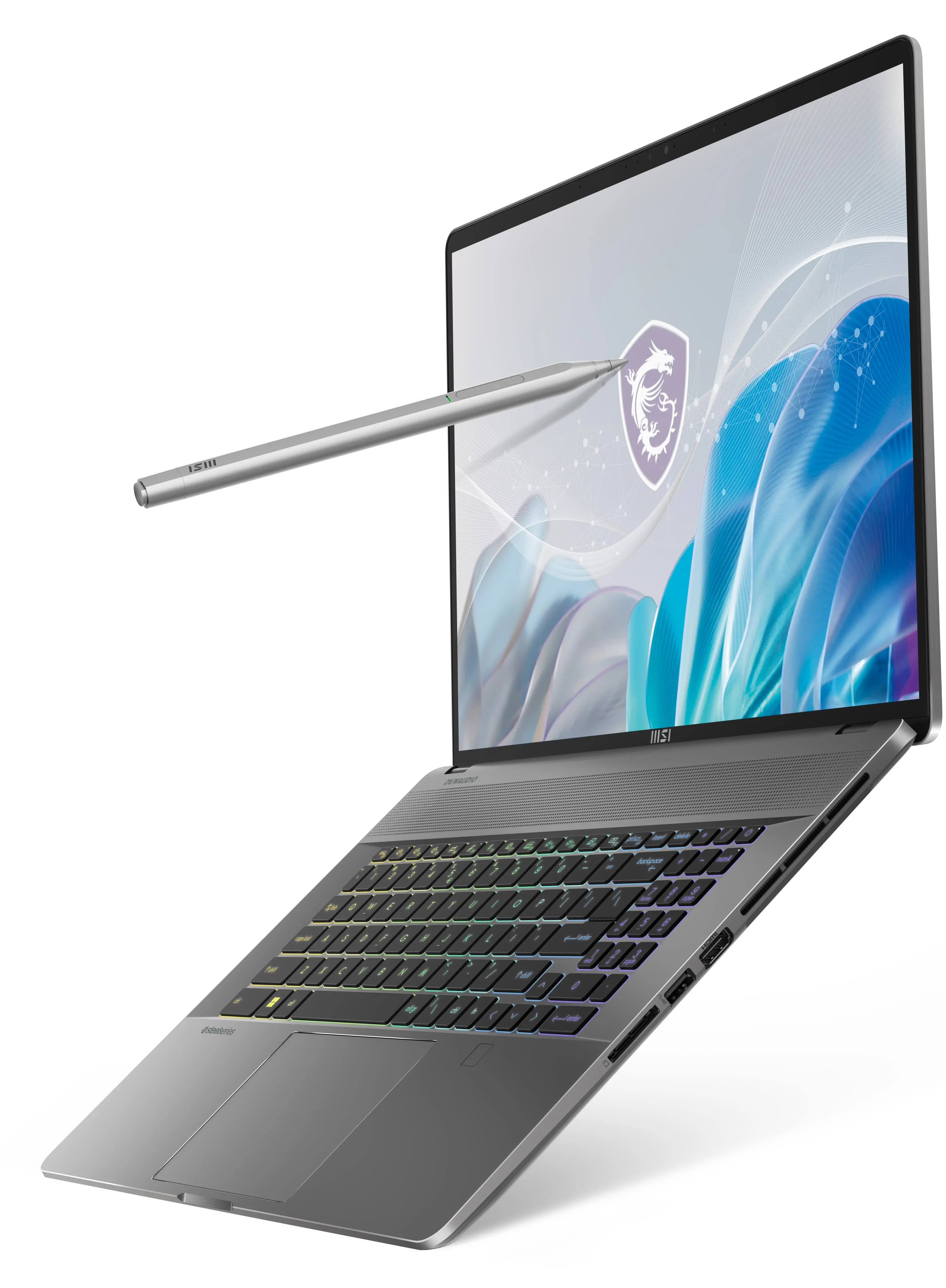 Laptop MSI Creator Z17 HX Studio A14VFT-239PL 17" 165Hz i7-14700HX 32GB RAM 2TB Dysk SSD RTX4060 DLSS3 Win11 Pro Szary