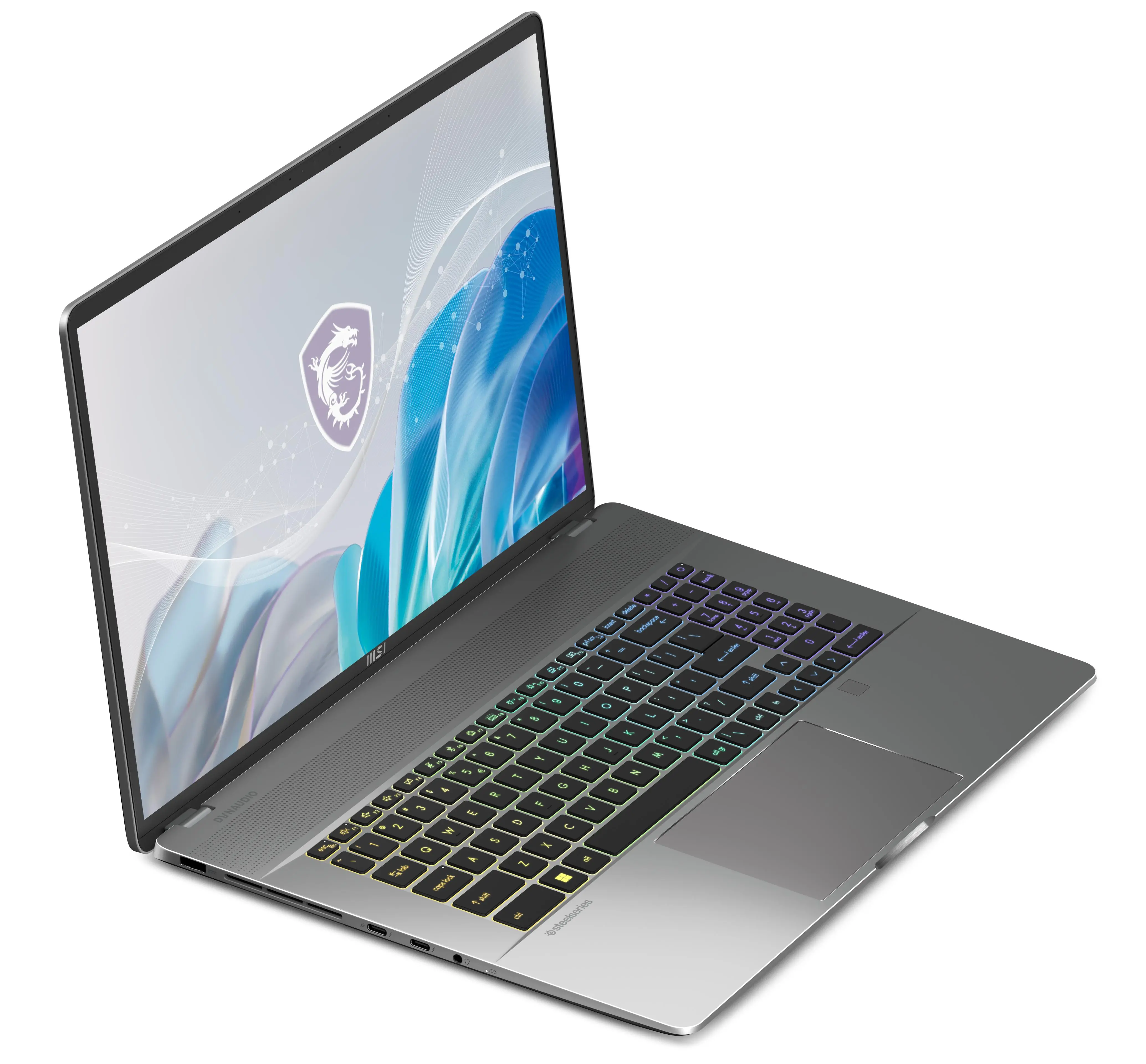 Laptop MSI Creator Z17 HX Studio A14VFT-239PL 17" 165Hz i7-14700HX 32GB RAM 2TB Dysk SSD RTX4060 DLSS3 Win11 Pro Szary
