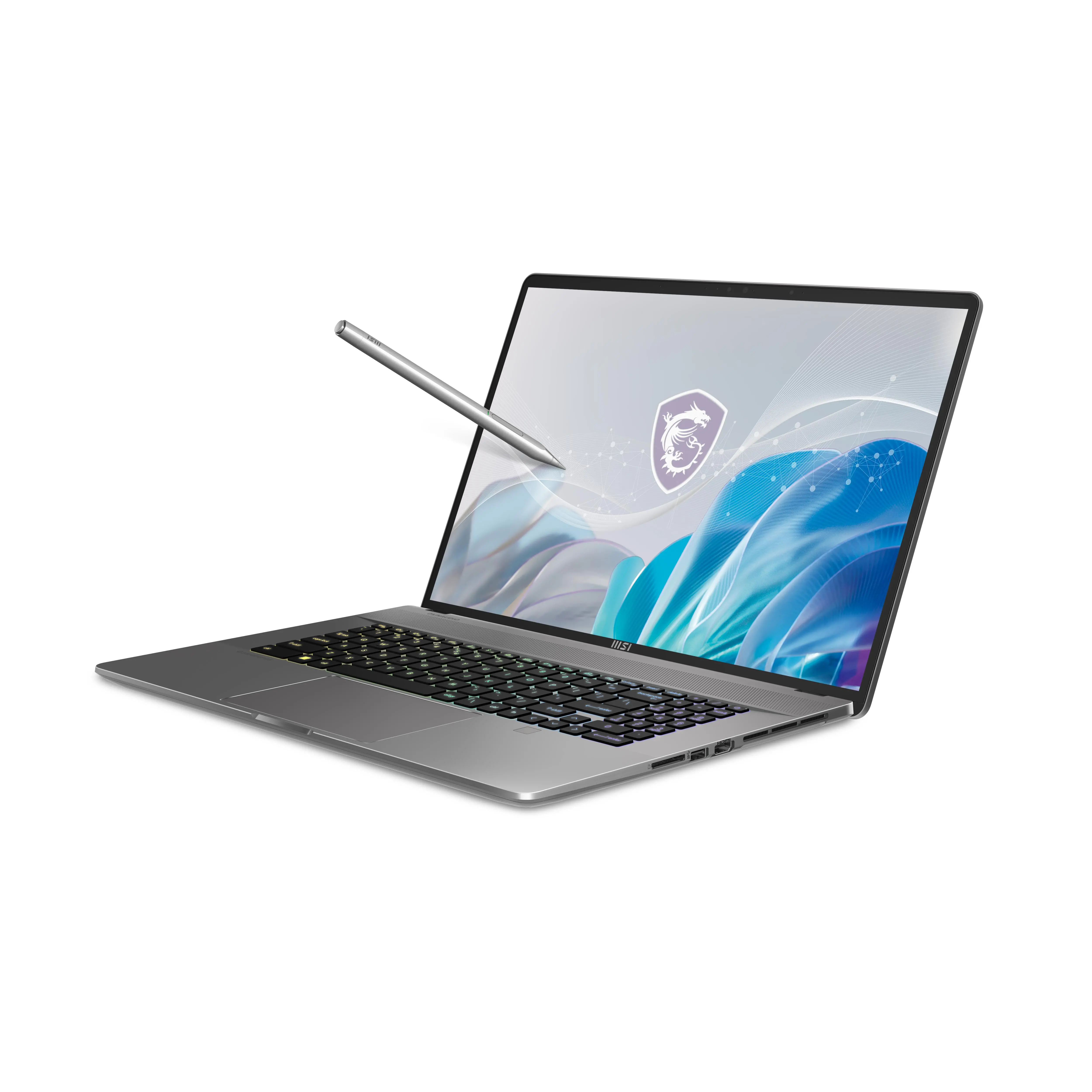Laptop MSI Creator Z17 HX Studio A14VFT-239PL 17" 165Hz i7-14700HX 32GB RAM 2TB Dysk SSD RTX4060 DLSS3 Win11 Pro Szary