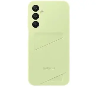 Etui Samsung Card Slot Cover do Galaxy A25 5G Limonkowy