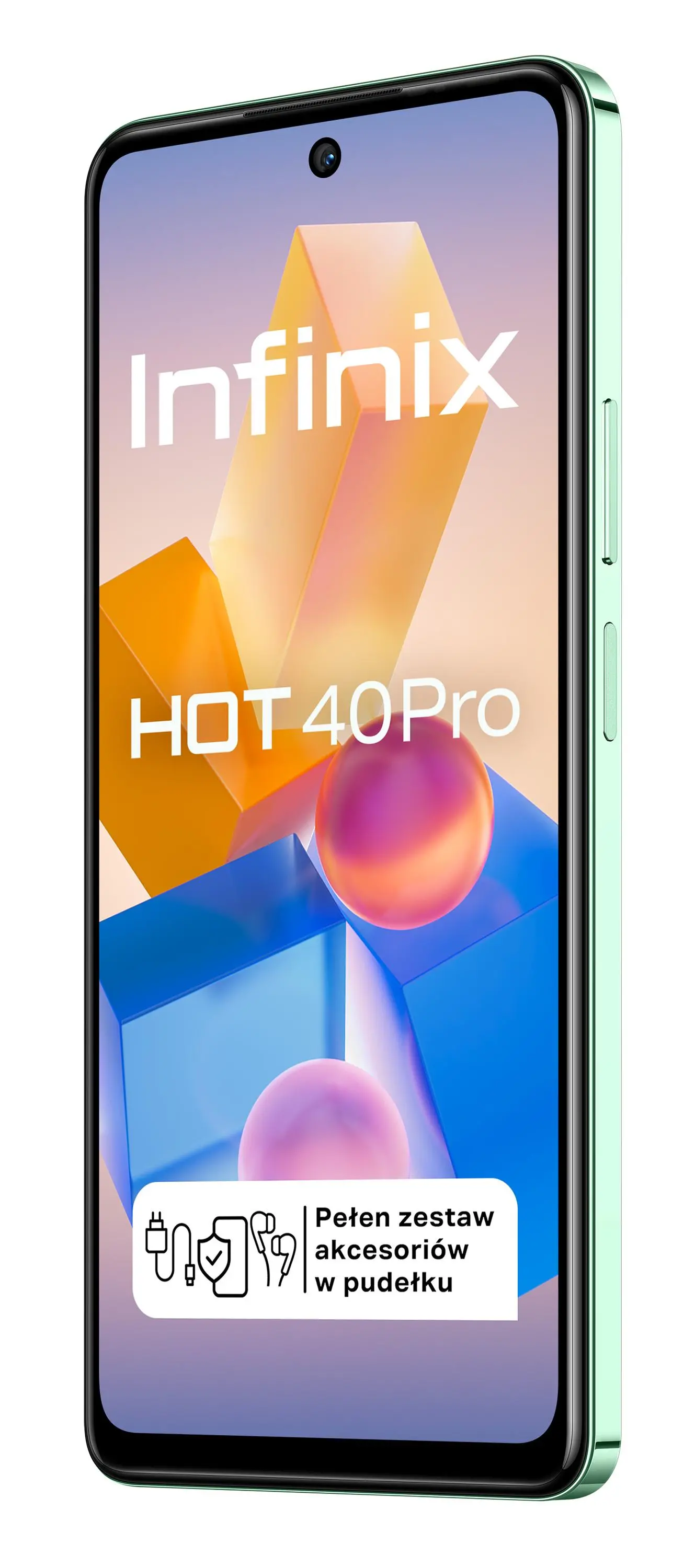 Smartfon Infinix Hot 40 Pro 8/256GB 6,78" 120Hz 108Mpix Zielony