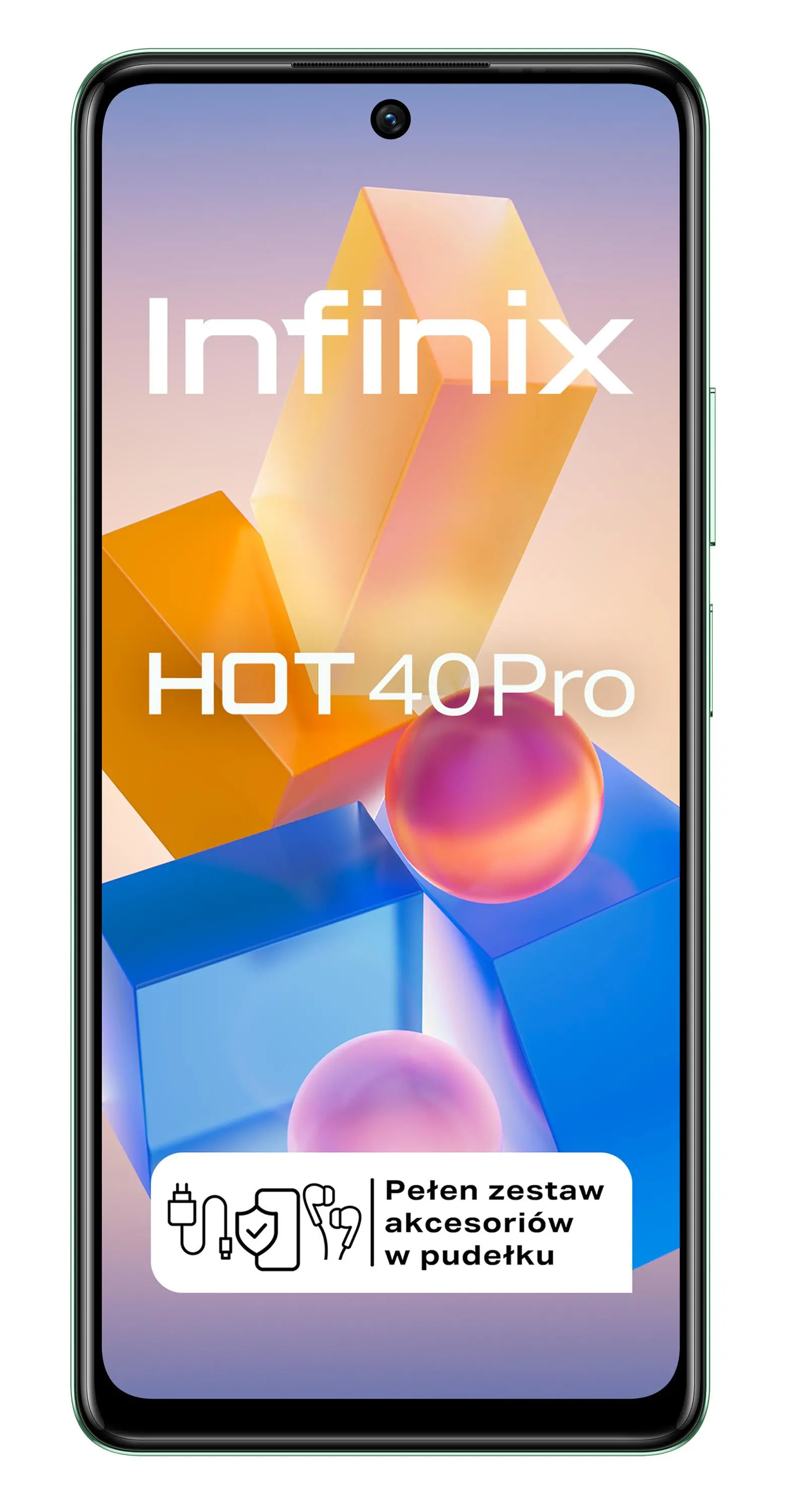 Smartfon Infinix Hot 40 Pro 8/256GB 6,78" 120Hz 108Mpix Zielony