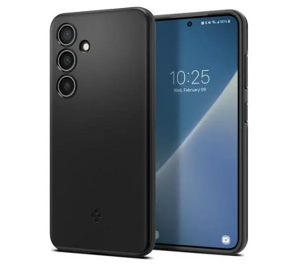 Spigen Etui Thin Fit czarne - Samsung Galaxy S24