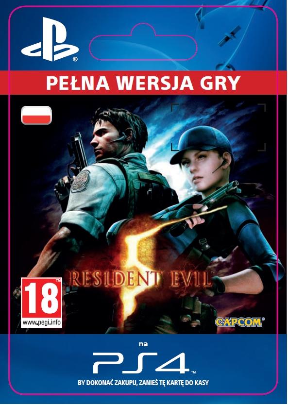 Resident Evil 5 [kod aktywacyjny] PS4 / PS5