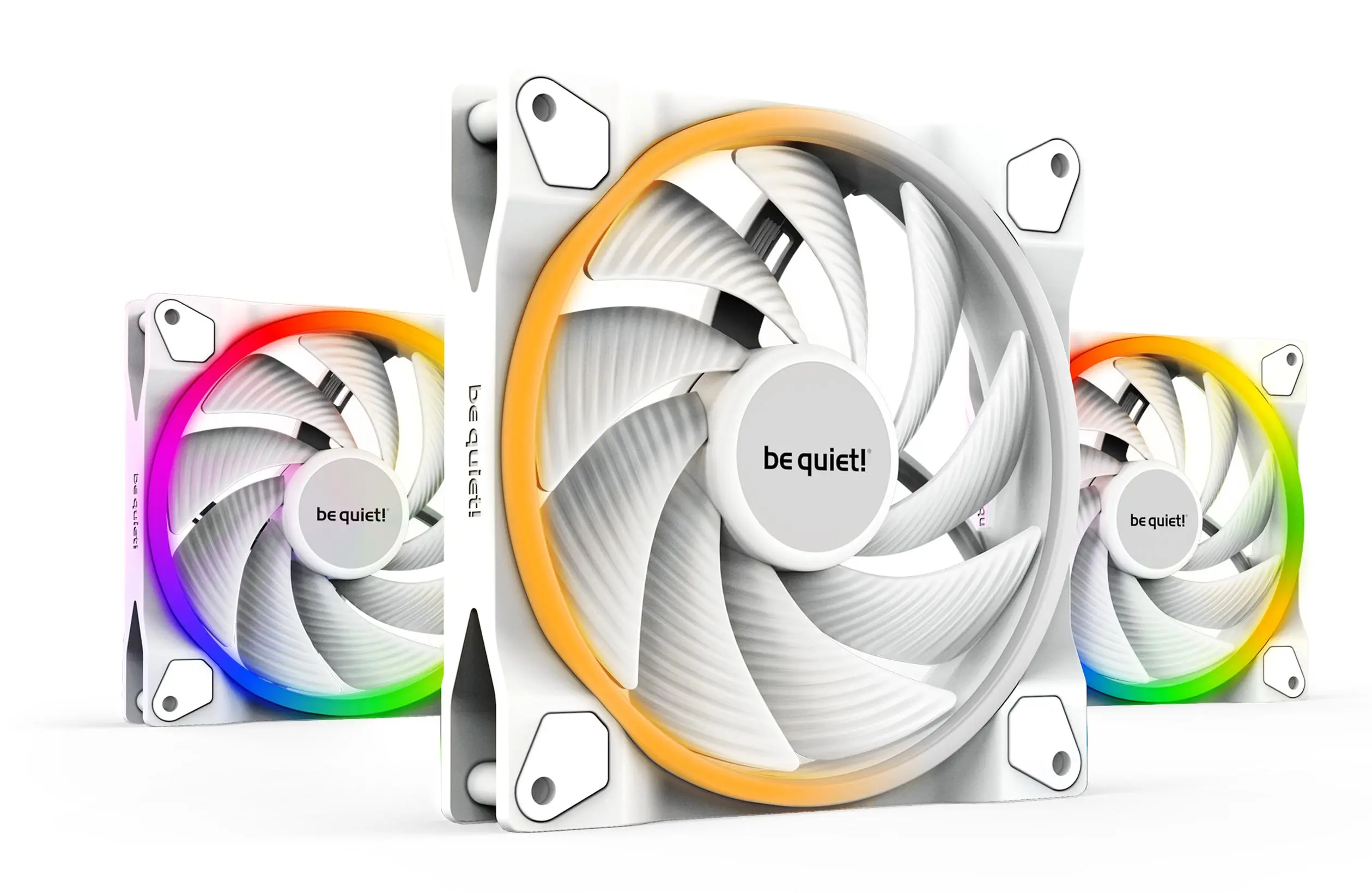 Wentylator be quiet! Light Wings PWM high-speed 140mm 3szt. Biały