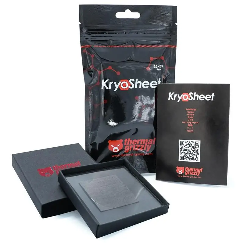 Termopad Thermal Grizzly KryoSheet 33 x 33 x 0,2 mm