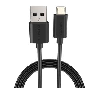 Kabel Duracell USB do microUSB 1m Czarny