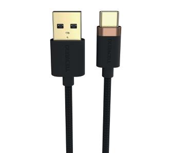 Kabel Duracell USB do USB-C 2,0 1m Czarny