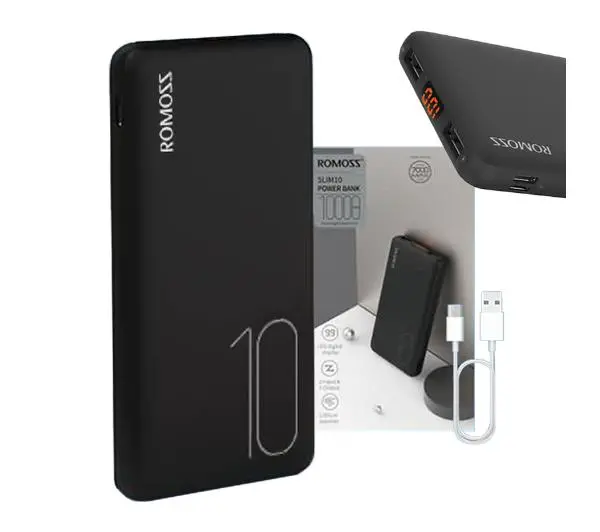 Romoss PSP10 10000mAh 10W Czarny