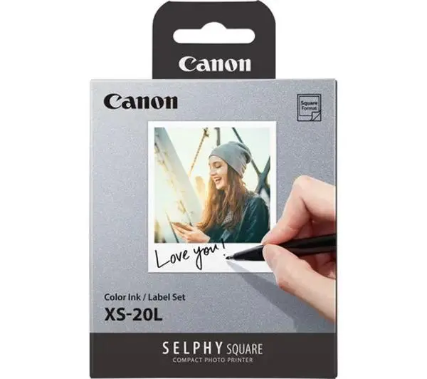 Canon Selphy Square QX10 biały + papier XS-20L 20szt - Kup na Raty - RRSO 0%