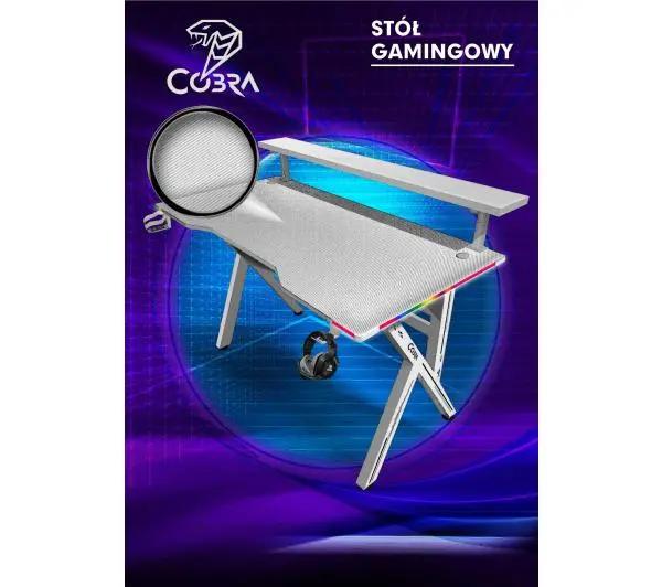 Cobra CRF4011RGB 120cm Biały - Kup na Raty - RRSO 0%