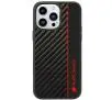 Etui AUDI Carbon fiber Stripe AUS-TPUPCIP14P-R8/D1-BK do iPhone 14 Pro Czarny