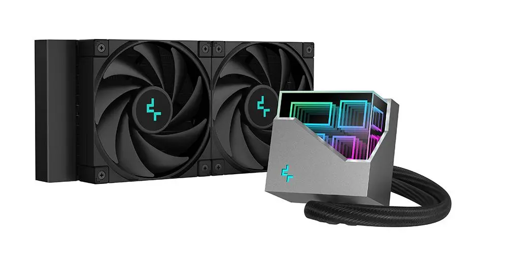 Chłodzenie DeepCool LT520  RGB Czarny