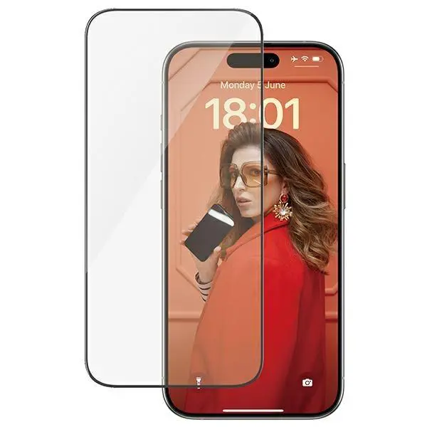 Szkło hartowane PanzerGlass Ultra-Wide Fit iPhone 15 Pro Screen Protection Easy Aligner Included