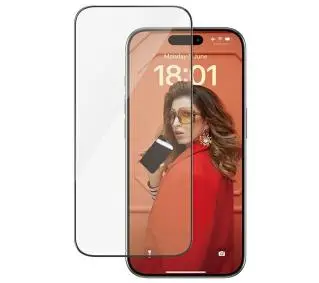 PanzerGlass Ultra-Wide Fit iPhone 15 Pro Screen Protection Easy Aligner Included