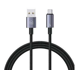 Kabel USAMS USB do microUSB 2A 1,2m Fast Charging Stalowy
