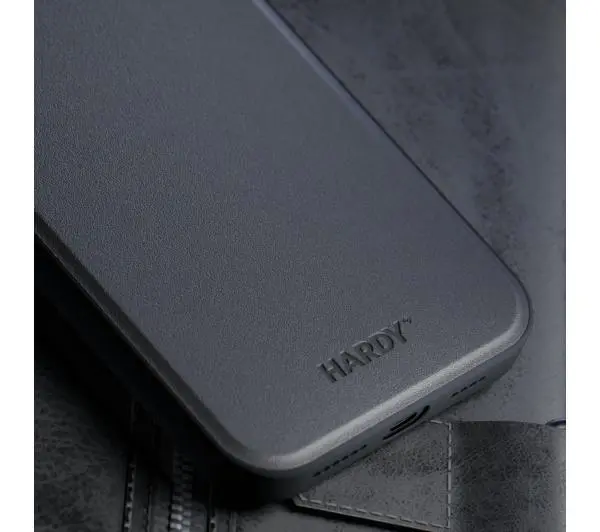3mk Hardy Silky Leather MagCase do iPhone 14 Czarny