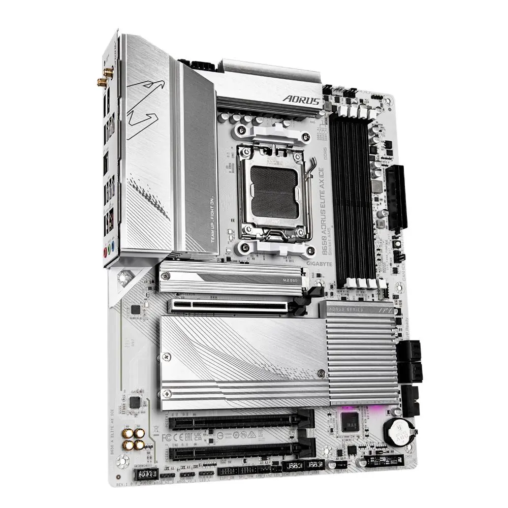 фото Материнская плата Gigabyte B650 Aorus Elite AX ICE 2