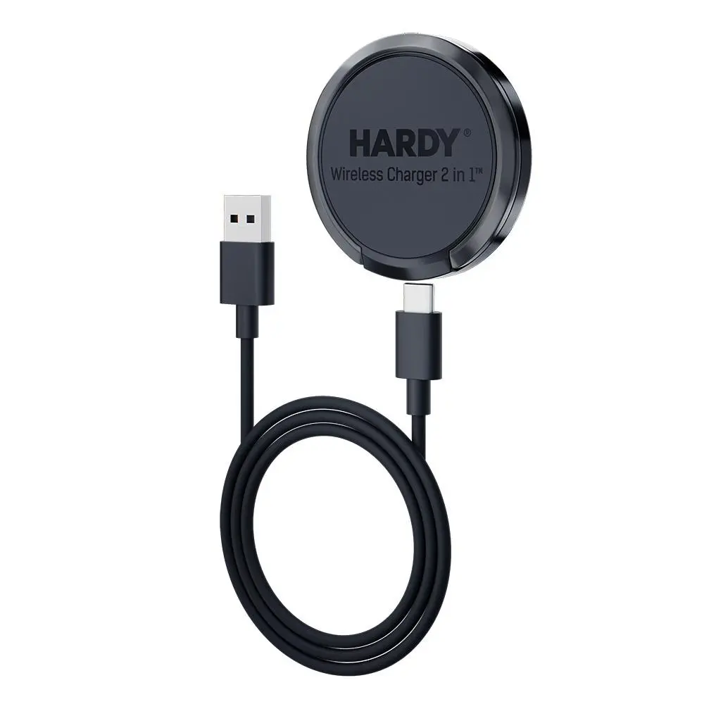 Ładowarka indukcyjna 3mk Hardy Wireless Charger 2in1 15W Czarny