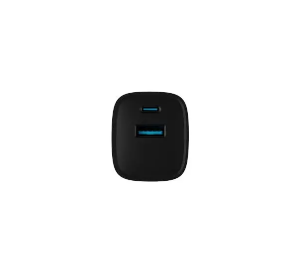 Natec Ribera GaN 1xUSB-A+1xUSB-C 30W Czarny