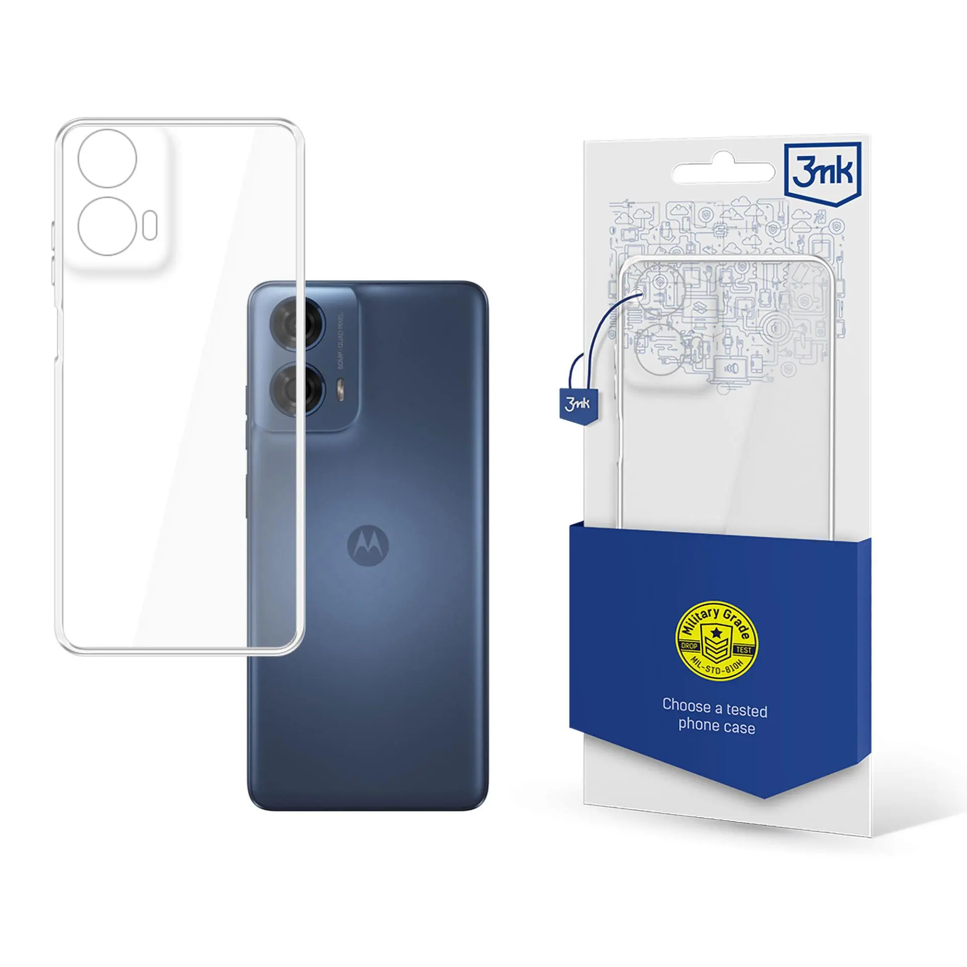 Etui 3mk Clear Case do Motorola Moto G24 Power