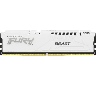 Pamięć RAM Kingston FURY Beast DDR5 16GB 6000 CL30 Biały