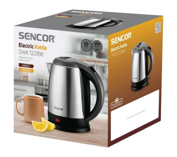 Sencor SWK 1231BK 1,2l 2000W