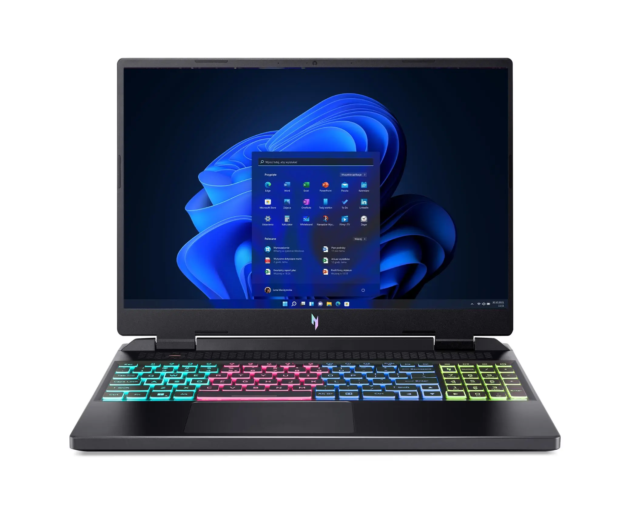 Laptop gamingowy Acer Nitro 16 AN16-41-R636 16" 165Hz R7 7735HS 16GB RAM 1TB Dysk SSD RTX4060 DLSS3 Win11 Czarny