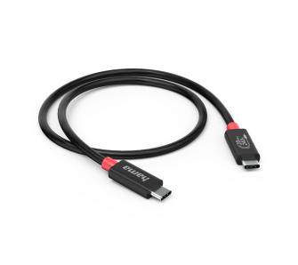 Kabel Hama USB-C USB4 Gen2 20Gbit/s 5A 240W 2m Czarny