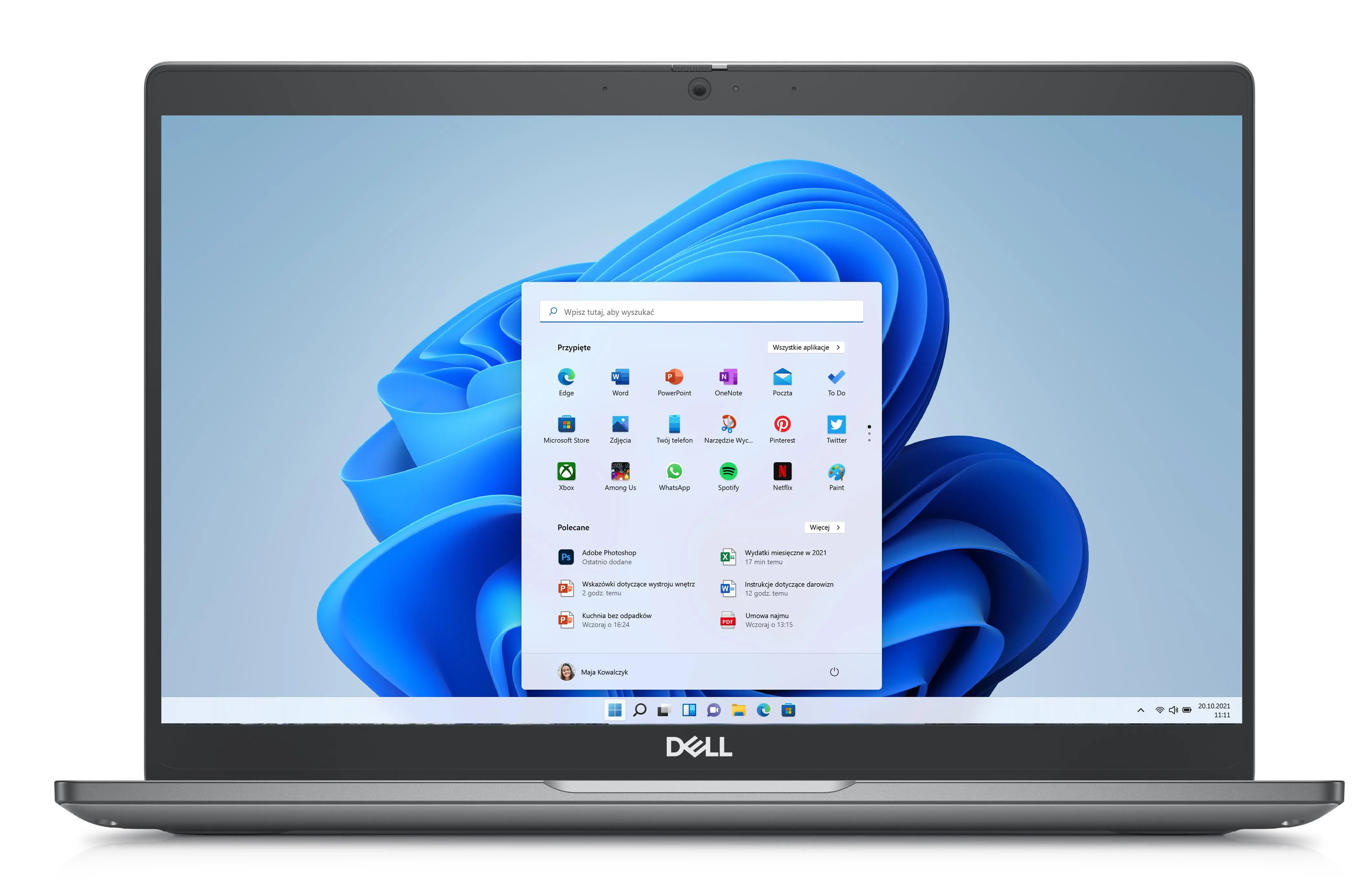 Laptop biznesowy Dell Latitude 5340 13,3" i5-1335U 8GB RAM 256GB Dysk SSD Win11 Pro Szary